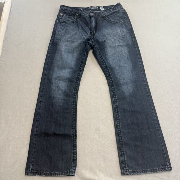 INC International Concepts Y2K Mens 32x30 Copenhagen Modern Boot Cowboy Jeans - Picture 4 of 14